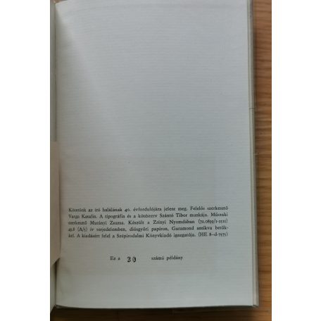 Krúdy Gyula: Szindbád (Számozott!)