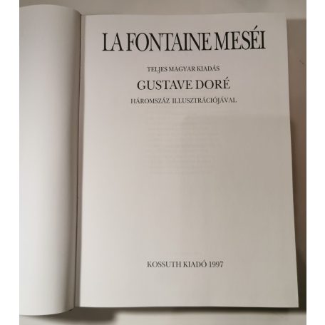 Jean de La Fontaine: La Fontaine meséi (Gustave Doré illusztrációival)