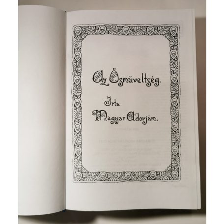 Magyar Adorján: Az ősműveltség