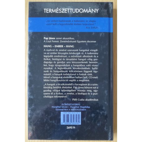 Pap János: Hang - ember - hang - CD-vel (Dedikált!)
