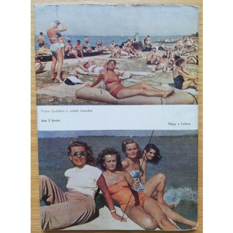 Bartha Pál: Balatoni camping 1959