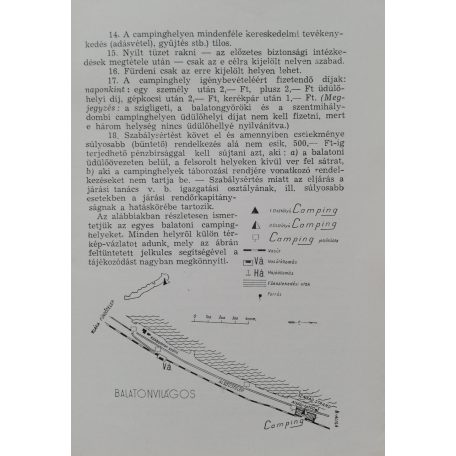 Bartha Pál: Balatoni camping 1959