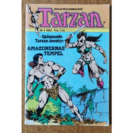 Edgar Rice Burroughs: Tarzan 1985/4 (svéd nyelvű képregény)