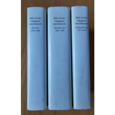 Bibó István: Válogatott tanulmányok I-III.