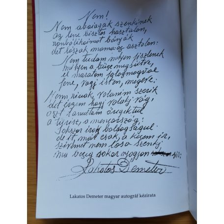 Lakatos Demeter: Csángú strófák