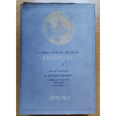   Bálint Sándor: A szögedi nemzet - A szegedi nagytáj népélete 3. rész /A Móra Ferenc Múzeum Évkönyve 1978/79./