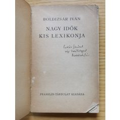 Boldizsár Iván: Nagy idők kis lexikonja
