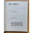Kvark SF 1. (Szélesi Sándor által többszörösen dedikált!)