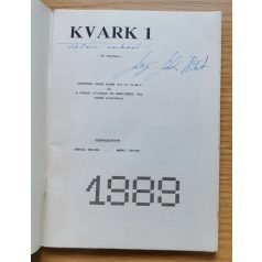   Kvark SF 1. (Szélesi Sándor által többszörösen dedikált!)