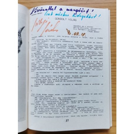 Kvark SF 1. (Szélesi Sándor által többszörösen dedikált!)