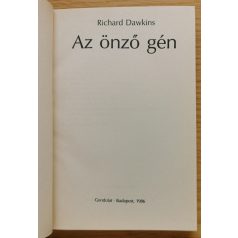 Richard Dawkins: Az önző gén