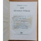 Földessy Gyula: Ady minden titkai  (Dedikált!)
