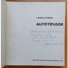 Liener György: Autótípusok '71 (Dedikált!)
