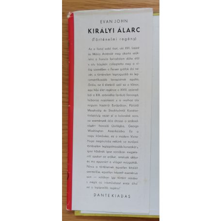 Evan John: Királyi álarc