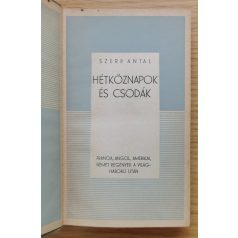 Szerb Antal: Hétköznapok és csodák 