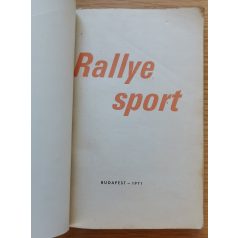 Nádasdy Antal, Dr: Rallye sport