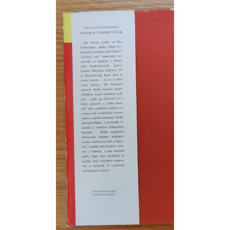 Széchenyi Zsigmond: Afrikai tábortüzek