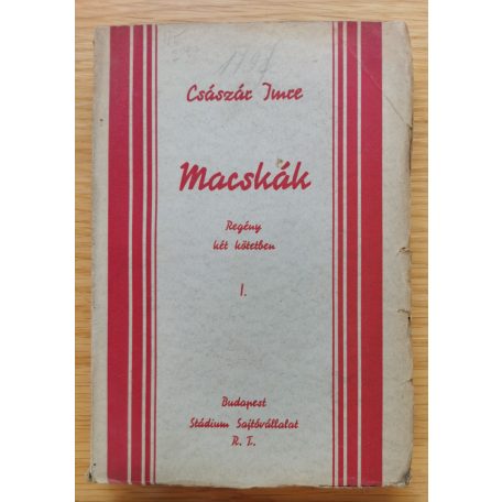 Császár Imre: Macskák I-II. 