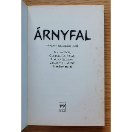 Ian Watson: Árnyfal 