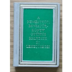   Janka Gyula: A nemzetközi miniatűrkönyv gyűjtés helyzete és lehetőségei (minikönyv)