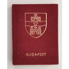   Harsányi László (szerk): Budapest (minikönyv)- Magyar költők vallomásai hazánk fővárosáról