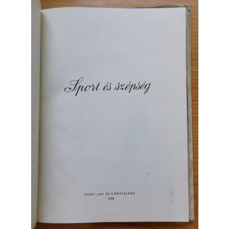 Peterdi Pál: Sport és szépség 
