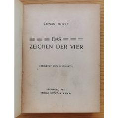  Doyle, Conan Arthur Sir:  Das Zeichen der Vier
