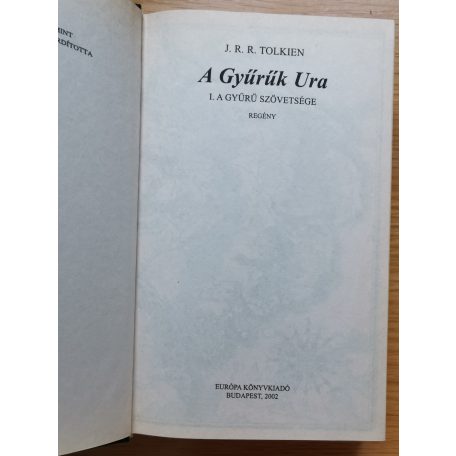 J. R. R. Tolkien: A Gyűrűk Ura I-III.