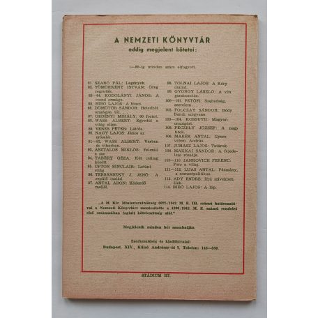 Asztalos Miklós: És seregek támadtak... Képek a magyar multból. Nemzeti könyvtár. VI. évf. 115. sz.