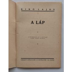 Bibó Lajos: A láp Nemzeti könyvtár. VI. évf. 114. sz.