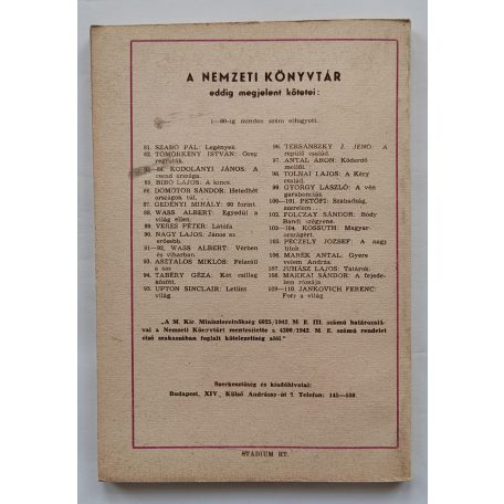 Ijjas Antal: Pázmány a nemzetpolitikus Nemzeti könyvtár. VI. évf. 111- 112. sz