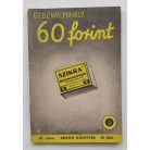 Gedényi Mihály: 60 forint Nemzeti könyvtár. V. évf. 87. sz.