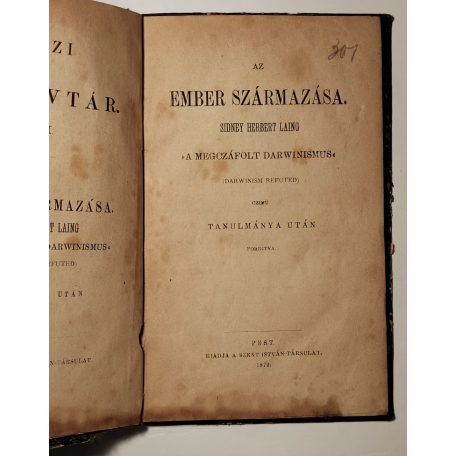 Sidney Herbert Laing: Az ember származása 