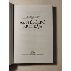 Immanuel Kant: Az ítélőerő kritikája