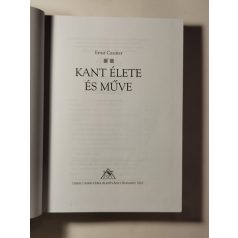 Ernst Cassirer: Kant élete és műve