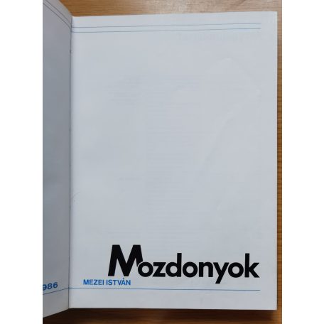 Mezei István: Mozdonyok