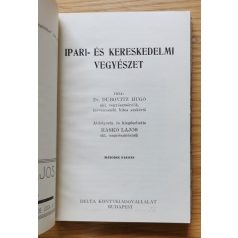 Dubovitz Hugó, Dr: Ipari- és kereskedelmi vegyészet 