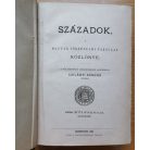 Szilágyi Sándor (szerk): Századok (A Magyar Történelmi Társulat Közlönye) 1882