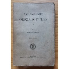 Marczali Henrik: Az 1790/1-diki országgyűlés I-II.