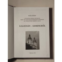 Rádi József: Kalocsán – Gemencről