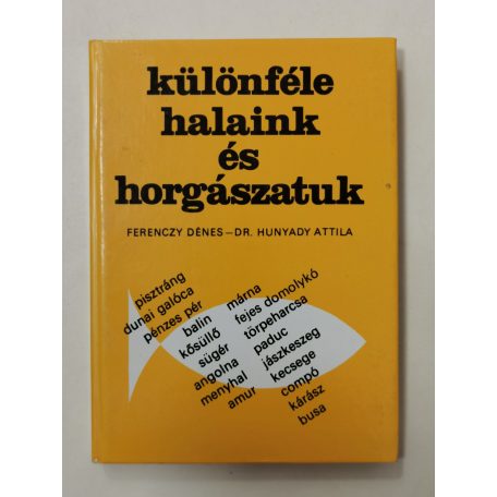 Horgászkönyvek - 7 kötet (Mezőgazdasági Kiadó - MOHOSZ)