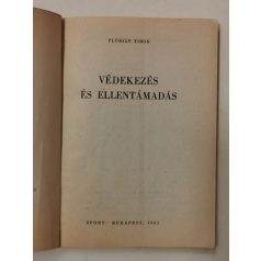   Flórián Tibor: Védekezés és ellentámadás (Sakkozók Kiskönyvtára)