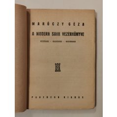Maróczy Géza: A modern sakk kézikönyve (1. kiadás)