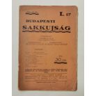 Budapesti Sakkujság I. évf. 17. sz. - 1934. október 22.
