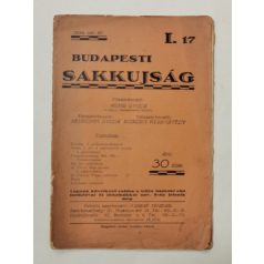 Budapesti Sakkujság I. évf. 17. sz. - 1934. október 22.
