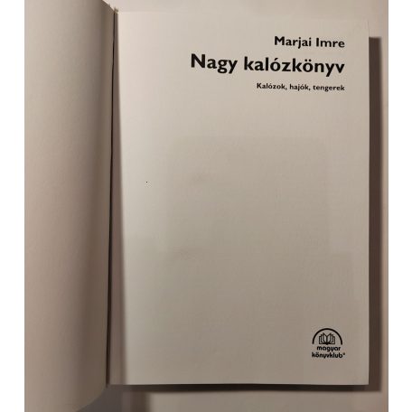 Marjai Imre: Nagy kalózkönyv