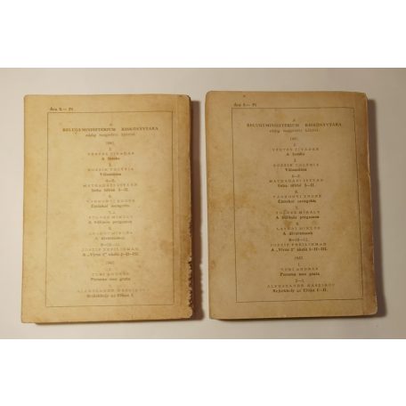 Alekszandr Naszibov: Rejtekhely az Elbán I-II. (Belügyminisztérium Kiskönyvtára 1962 2-3. sz.)