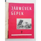 Járművek és gépek / Járművek, mezőgazdasági gépek - I-II. évf. 1954-1955 (hiányos)