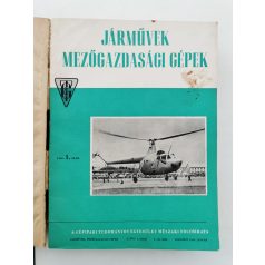   Járművek, mezőgazdasági gépek - 3-4 évf. 1956-1957 (hiányos)