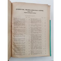   Járművek, mezőgazdasági gépek - 3-4 évf. 1956-1957 (hiányos)